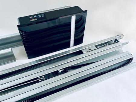 OREO GDO 1100N w/USB for WiFi + low standby + e-lock port, 3 parts rail 3300 mm belt, with 2x RC07 868MHz transmitters OREO USB 1100/3300